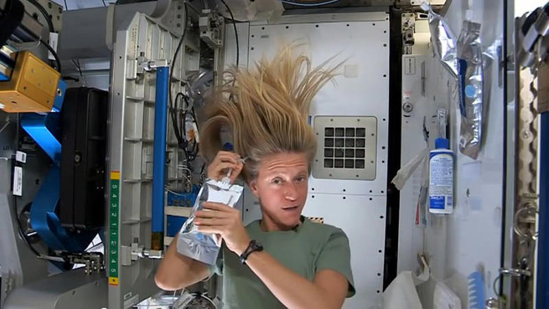 Basic hygiene Blastoff!, Staying healthy, Drifting, Northern Lights, Preparing for deliveries, Spacewalk, Space music, Fish-eye effect, Basic hygiene, Team work, Munchies, Tragedy looming, Space tourist