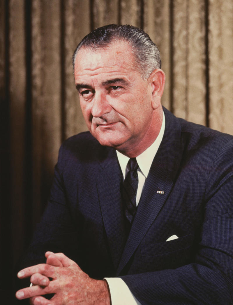 Harry S. Truman (1884–1972), Dwight D. Eisenhower (1890–1969), John F. Kennedy (1917–1963), Lyndon B. Johnson (1908–1973), Richard M. Nixon (1913–1994), Gerald Ford (1913–2006), Jimmy Carter (1924-2024), Ronald Reagan (1911–2004), George H.W. Bush (1924-2018), Bill Clinton (1946-), George W. Bush (1946–), Barack Obama (1961–), Donald Trump (1946-), Joe Biden (1942-)