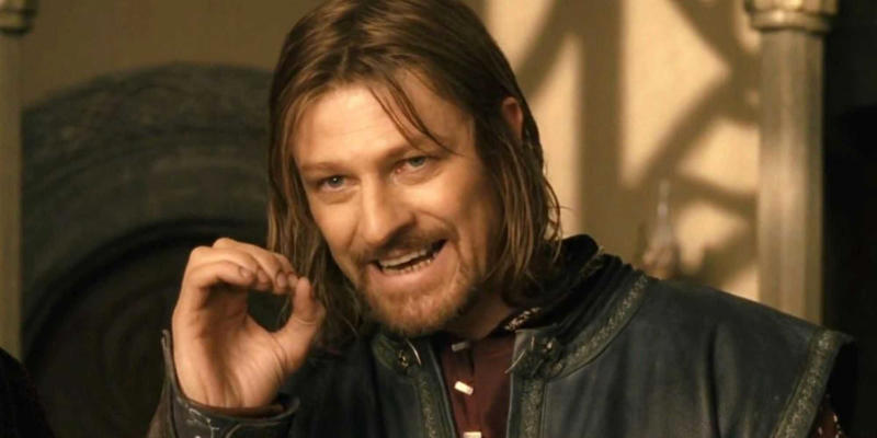             Denethor        ,             Théodred        ,             Isildur        ,             Éomer        ,             Théoden        ,             Faramir        ,             Boromir        ,             Bard        ,             Éowyn        ,             Aragorn        
