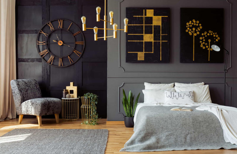 Lighting, Pillows, pillows, pillows, Accent wall, Grand entrance, Backsplash, New hardware, Accent table, Add a feature piece