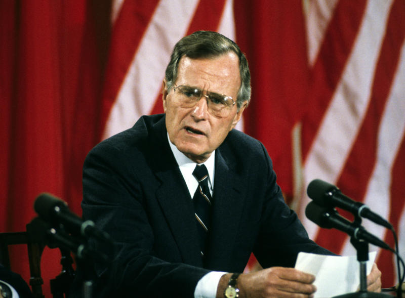 Harry S. Truman (1884–1972), Dwight D. Eisenhower (1890–1969), John F. Kennedy (1917–1963), Lyndon B. Johnson (1908–1973), Richard M. Nixon (1913–1994), Gerald Ford (1913–2006), Jimmy Carter (1924-2024), Ronald Reagan (1911–2004), George H.W. Bush (1924-2018), Bill Clinton (1946-), George W. Bush (1946–), Barack Obama (1961–), Donald Trump (1946-), Joe Biden (1942-)