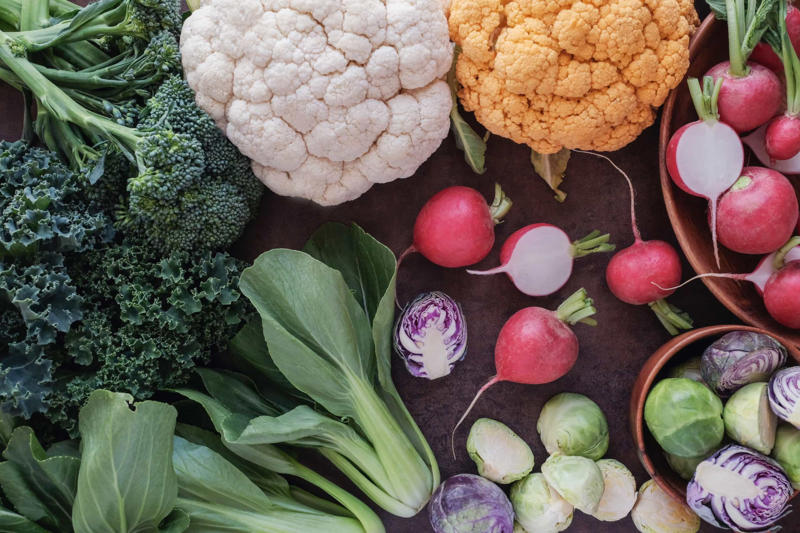 Cruciferous vegetables, Brown rice, Chicken breast, Lemon water, Albacore tuna, Brazil nuts, Beef liver, Cinnamon
