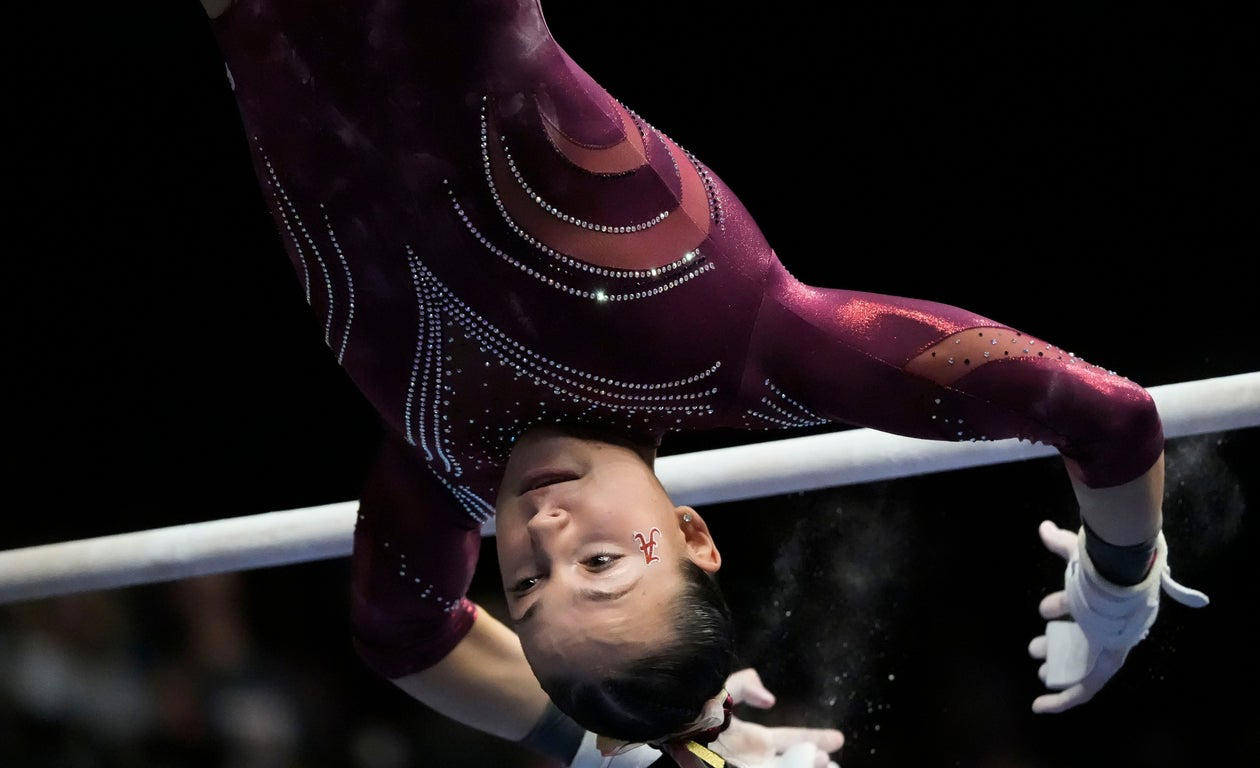 Top college gymnastics images of 2025 with Livvy Dunne, Jordan Bowers, and more