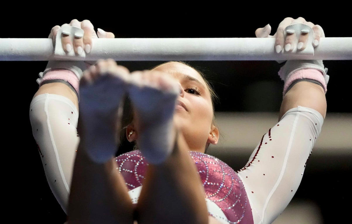 Top college gymnastics images of 2025 with Livvy Dunne, Jordan Bowers, and more