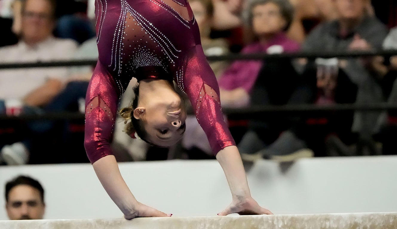 Top college gymnastics images of 2025 with Livvy Dunne, Jordan Bowers, and more