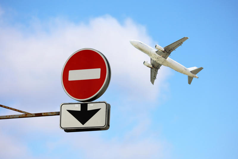 No-fly zones No-fly zone vs. prohibited airspace, No-fly zones, Prohibited airspace, What happens if an aircraft violates a no-fly zone or prohibited airspace?, Taj Mahal, Washington, D.C., Other prohibited areas in the US, Bush family estates, Houses of Parliament, Disney parks