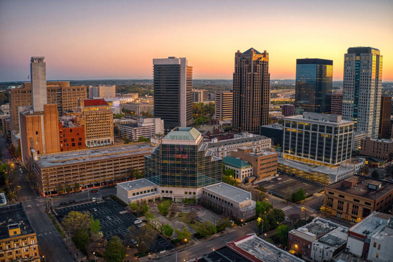 8. Birmingham, Alabama 30. Atlanta, Georgia, 28. Chicago, Illinois, 26. Indianapolis, Indiana, 25. Columbus, Georgia, 24. Mobile, Alabama, 20. Montgomery, Alabama, 18. Wilmington, Delaware, 16. Fayetteville, North Carolina, 14. San Antonio, Texas, 12. Jackson, Mississippi, 10. Toledo, Ohio, 8. Birmingham, Alabama, 6. Memphis, Tennessee, 4. Stockton, California, 2. Detroit, Michigan