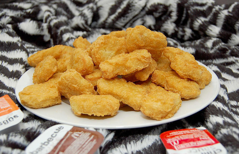 32. Discover saucy McNuggets 33. Make the ultimate Quarter Pounder with Cheese, 32. Discover saucy McNuggets, 31. Scale the Denali Big Mac, 30. Create a Mc10.35, 29. Try DIY Chicken McGriddles, 28. Try an egg cheeseburger, 27. Snag cheaper McNuggets, 26. Opt for a steamed bun, 25. Ask for an All American burger, 24. Upgrade your eggs, 23. Ask for a receipt, 22. Get fresh fries, 21. Try a grilled cheese, 20. Get cheaper hash browns, 19. Make a coffee shake, 18. Enjoy fresher burgers, 17. Get Big Mac sauce on the side, 16. Make your own floats, 15. Get a Neapolitan shake, 14. Sample the sauces, 13. Enjoy a McDonald's brunch, 12. Get a budget Big Mac, 11. Tuck into a two-cheeseburger meal, 10. Create a chicken cordon bleu McMuffin, 9. Hack a hash brown McMuffin, 8. Build a Big McChicken, 7. Discover the Land, Air & Sea Burger, 6. Make a caramel apple sundae, 5. Go wild with a Monster Mac, 4. Enjoy an ice cream sandwich, 3. Snag a discount meal, 2. Try an Apple pie McFlurry