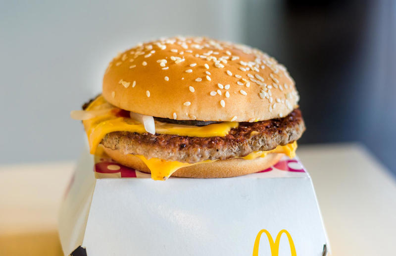18. Enjoy fresher burgers 33. Make the ultimate Quarter Pounder with Cheese, 32. Discover saucy McNuggets, 31. Scale the Denali Big Mac, 30. Create a Mc10.35, 29. Try DIY Chicken McGriddles, 28. Try an egg cheeseburger, 27. Snag cheaper McNuggets, 26. Opt for a steamed bun, 25. Ask for an All American burger, 24. Upgrade your eggs, 23. Ask for a receipt, 22. Get fresh fries, 21. Try a grilled cheese, 20. Get cheaper hash browns, 19. Make a coffee shake, 18. Enjoy fresher burgers, 17. Get Big Mac sauce on the side, 16. Make your own floats, 15. Get a Neapolitan shake, 14. Sample the sauces, 13. Enjoy a McDonald's brunch, 12. Get a budget Big Mac, 11. Tuck into a two-cheeseburger meal, 10. Create a chicken cordon bleu McMuffin, 9. Hack a hash brown McMuffin, 8. Build a Big McChicken, 7. Discover the Land, Air & Sea Burger, 6. Make a caramel apple sundae, 5. Go wild with a Monster Mac, 4. Enjoy an ice cream sandwich, 3. Snag a discount meal, 2. Try an Apple pie McFlurry