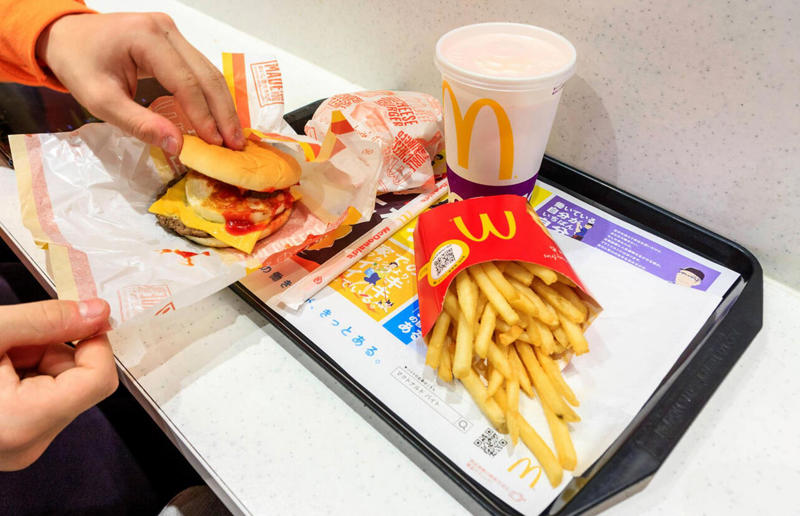 28. Try an egg cheeseburger 33. Make the ultimate Quarter Pounder with Cheese, 32. Discover saucy McNuggets, 31. Scale the Denali Big Mac, 30. Create a Mc10.35, 29. Try DIY Chicken McGriddles, 28. Try an egg cheeseburger, 27. Snag cheaper McNuggets, 26. Opt for a steamed bun, 25. Ask for an All American burger, 24. Upgrade your eggs, 23. Ask for a receipt, 22. Get fresh fries, 21. Try a grilled cheese, 20. Get cheaper hash browns, 19. Make a coffee shake, 18. Enjoy fresher burgers, 17. Get Big Mac sauce on the side, 16. Make your own floats, 15. Get a Neapolitan shake, 14. Sample the sauces, 13. Enjoy a McDonald's brunch, 12. Get a budget Big Mac, 11. Tuck into a two-cheeseburger meal, 10. Create a chicken cordon bleu McMuffin, 9. Hack a hash brown McMuffin, 8. Build a Big McChicken, 7. Discover the Land, Air & Sea Burger, 6. Make a caramel apple sundae, 5. Go wild with a Monster Mac, 4. Enjoy an ice cream sandwich, 3. Snag a discount meal, 2. Try an Apple pie McFlurry