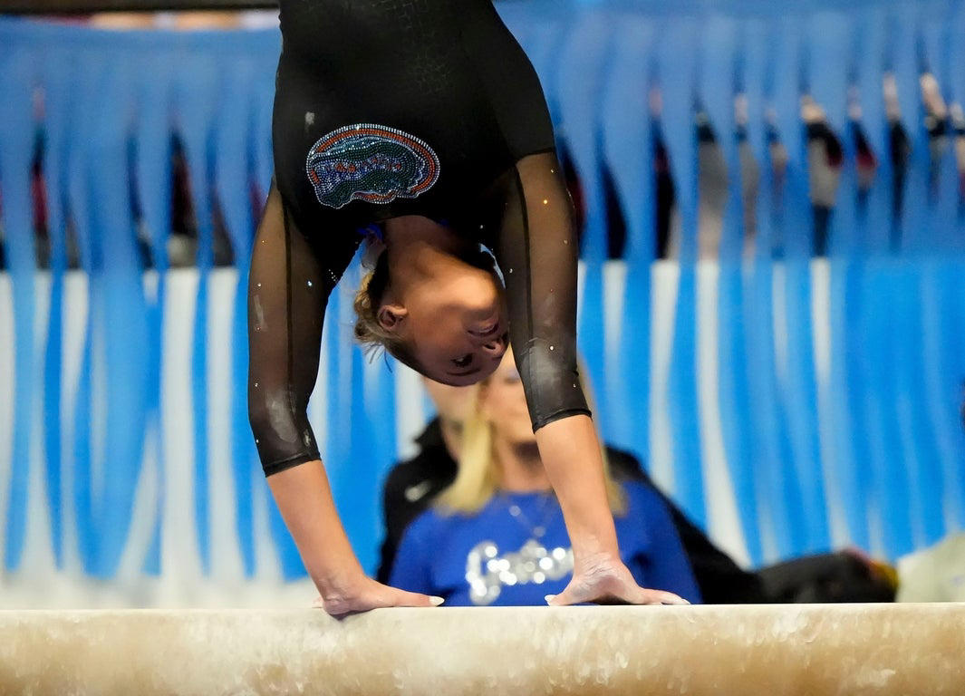 Dazzling photos from Sunday's NCAA Gymnastics Tuscaloosa Regional