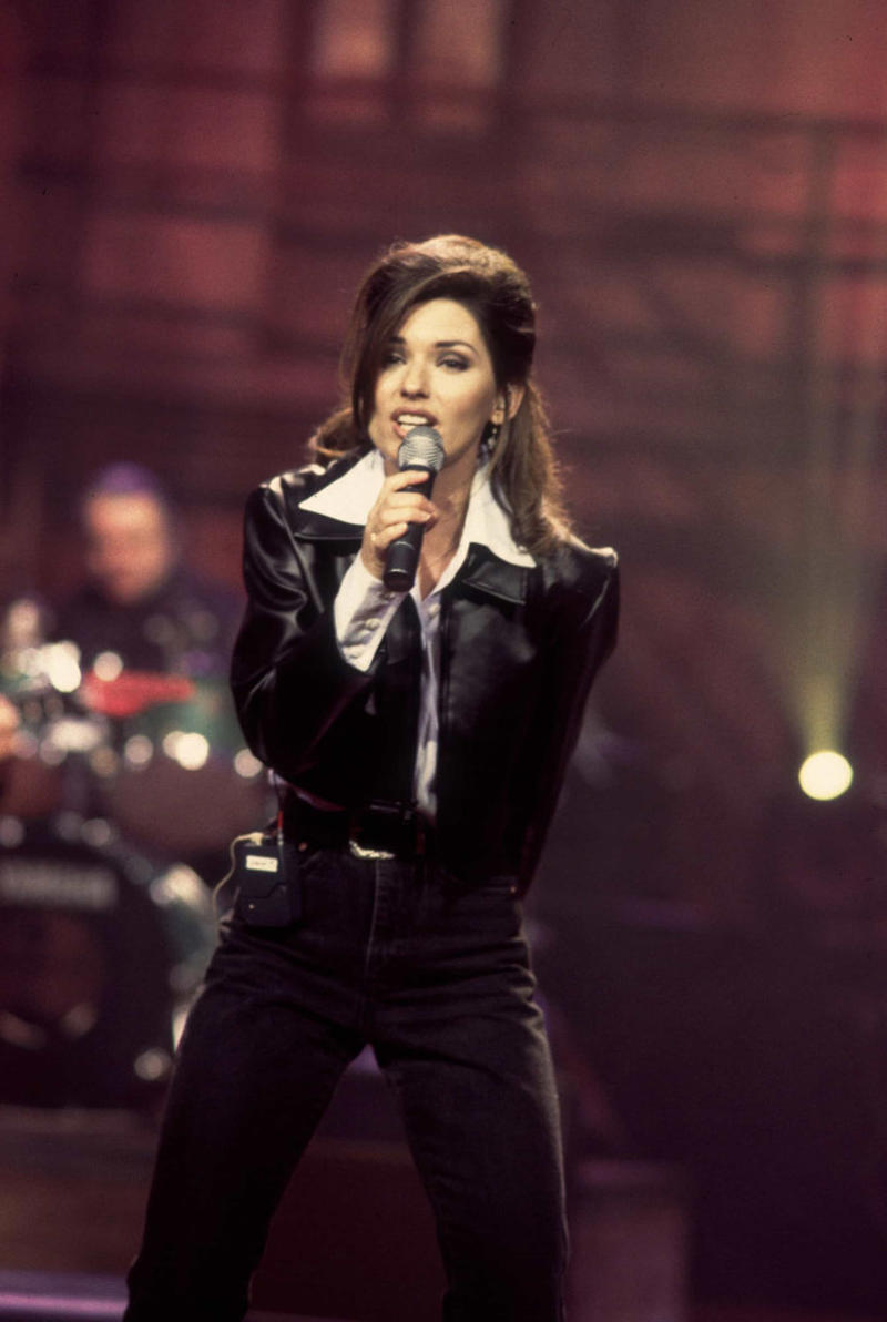 'Vogue' - Madonna, 'Smells Like Teen Spirit' - Nirvana, 'Say My Name' - Destiny’s Child, 'Da Funk’ - Daft Punk, 'Believe' - Cher, 'Ironic' - Alanis Morissette, 'Wannabe' - Spice Girls, 'Waiting for Tonight' - Jennifer Lopez, 'My Heart Will Go On' - Celine Dion, 'Genie in a Bottle' - Christina Aguilera, 'I Will Always Love You' - Whitney Houston, 'Creep' - Radiohead, 'Alive' - Pearl Jam, 'Doo Wop (That Thing)' - Lauryn Hill, 'Nothing Compares 2 U' - Sinéad O'Connor, '1979’ - Smashing Pumpkins, 'I Want It That Way' - Backstreet Boys, 'Always Be My Baby' - Mariah Carey, 'Torn' - Natalie Imbruglia, 'Man! I Feel Like a Woman!' - Shania Twain