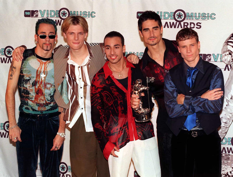 'Vogue' - Madonna, 'Smells Like Teen Spirit' - Nirvana, 'Say My Name' - Destiny’s Child, 'Da Funk’ - Daft Punk, 'Believe' - Cher, 'Ironic' - Alanis Morissette, 'Wannabe' - Spice Girls, 'Waiting for Tonight' - Jennifer Lopez, 'My Heart Will Go On' - Celine Dion, 'Genie in a Bottle' - Christina Aguilera, 'I Will Always Love You' - Whitney Houston, 'Creep' - Radiohead, 'Alive' - Pearl Jam, 'Doo Wop (That Thing)' - Lauryn Hill, 'Nothing Compares 2 U' - Sinéad O'Connor, '1979’ - Smashing Pumpkins, 'I Want It That Way' - Backstreet Boys, 'Always Be My Baby' - Mariah Carey, 'Torn' - Natalie Imbruglia, 'Man! I Feel Like a Woman!' - Shania Twain