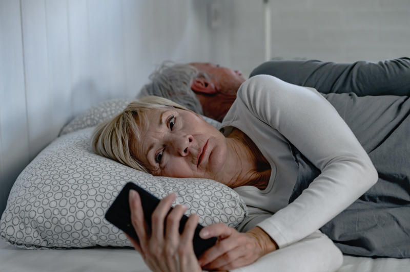 Changing sleep, Largely normal, When compared with others, Fragmented sleep, Wired that way, Reduction in REM sleep, General trend, Lifestyle changes, Underlying medical condition, When to see a doctor, Keep active during the day, Exercise daily, Avoid screens before bed, Don't force it
