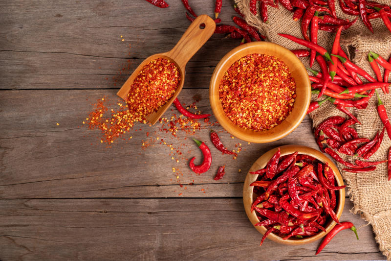 Chilly peppers Bee venom, Bird poop, Fish scales, Foreskin, Diamonds, Placenta, Horse oil, Sperm whales' vomit, Wool grease, Volcanic rock, Diatomaceous earth, Chilly peppers, Breast milk, Salmon eggs, Red algae