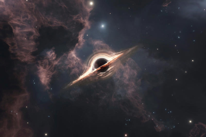 Types What are they?, Event horizon, Stellar black holes, Accretion disks, Information paradox, Jet emissions, Simulation, Powerful computing, Increasing temperature, Time from outside, Point of no return, Radiation exposure, Theoretical end point