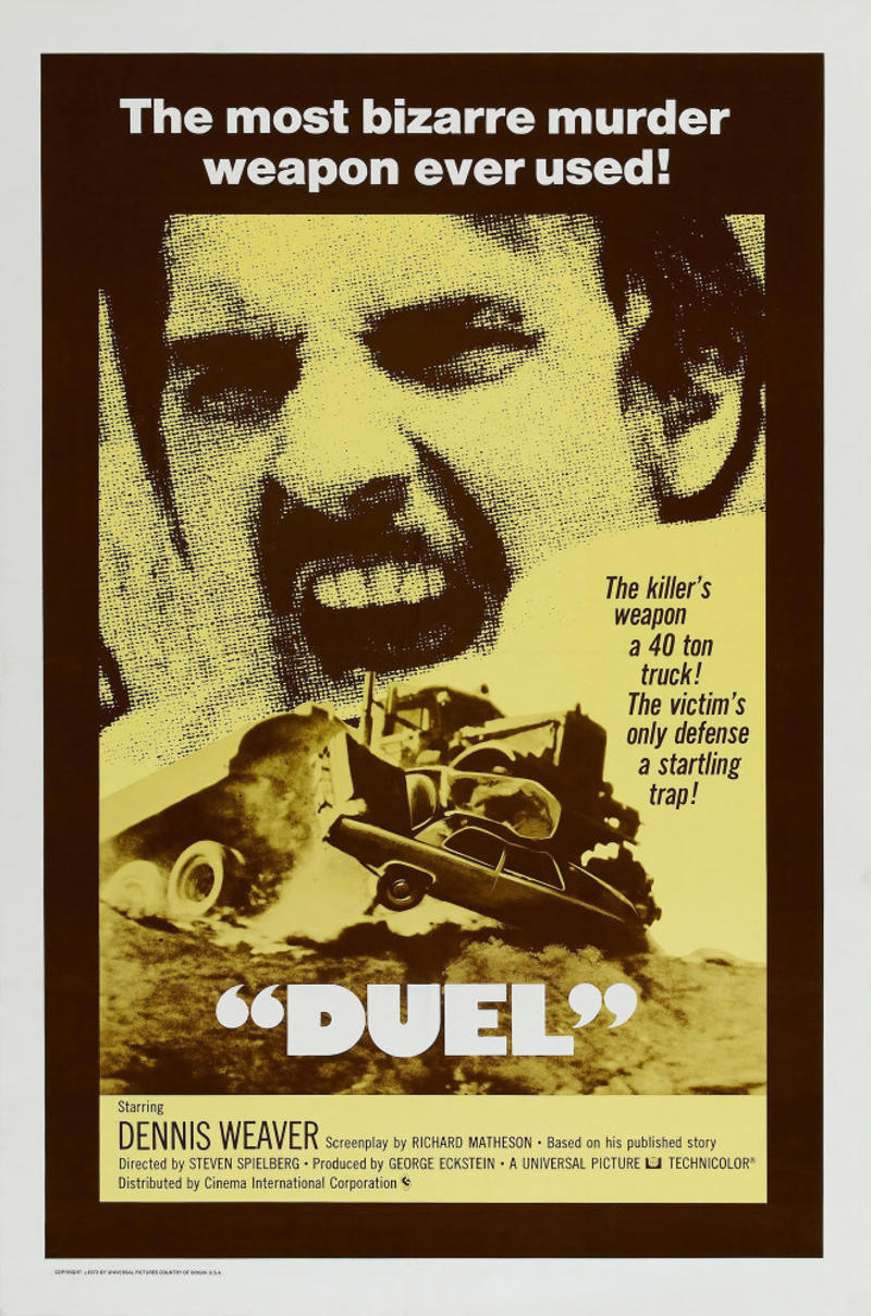 'Top Gun: Maverick' (2022), 'Kill Bill: Vol. 1' (2003), 'Bullitt' (1968), 'The Dark Knight' (2008), 'Aliens' (1986), 'Predator' (1987), 'Mad Max: Fury Road' (2015), 'Raiders of the Lost Ark' (1981), 'Avengers: Endgame' (2019), 'Gladiator' (2000), 'Crouching Tiger, Hidden Dragon' (2000), 'Seven Samurai' (1954), 'Commando' (1985), 'Ben-Hur' (1959), 'Duel' (1971), 'Assault on Precinct 13' (1976)