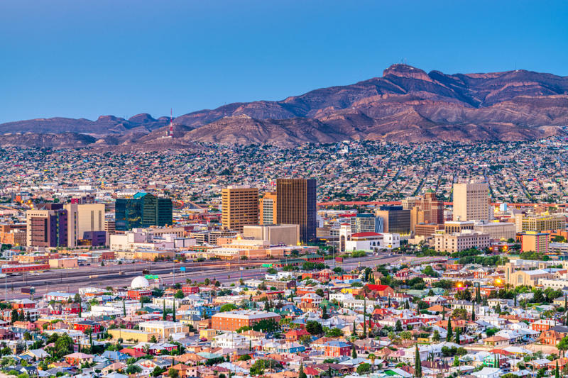 22. El Paso, Texas 30. Green Bay, Wisconsin, 29. Sioux Falls, South Dakota, 28. Indianapolis, Indiana, 27. Lansing, Michigan, 26. Memphis, Tennessee, 24. Davenport, Iowa, 22. El Paso, Texas, 20. Detroit, Michigan, 19. Abilene, Texas, 18. Peoria, Illinois, 16. Amarillo, Texas, 14. Beaumont, Texas, 12. McAllen, Texas, 10. Rockford, Illinois, 8. Akron, Ohio, 6. Wichita Falls, Texas, 4. Fort Wayne, Indiana, 2. Brownsville, Texas