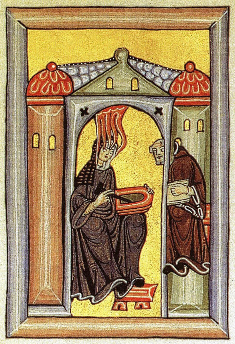 St. Hildegard of Bingen (1098-1179) Joan of Arc (1412-1431), Coco Chanel (1883-1971), Queen Elizabeth I (1533-1603), Oprah Winfrey, Louisa May Alcott (1832-1888), Diane Keaton, Clara Barton (1821-1912), Condoleeza Rice, Janet Reno (1938-2016), Shonda Rhimes, Octavia Butler (1947-2006), Charity Bryant (1777-1851) and Sylvia Drake (1784-1868), St. Hildegard of Bingen (1098-1179), Nannie Helen Burroughs (1879-1961), Maggie Kuhn (1905-1995)