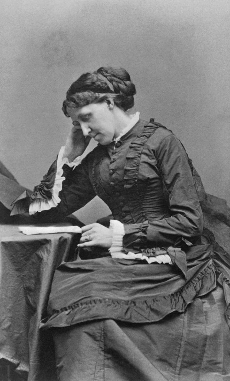 Louisa May Alcott (1832-1888) Joan of Arc (1412-1431), Coco Chanel (1883-1971), Queen Elizabeth I (1533-1603), Oprah Winfrey, Louisa May Alcott (1832-1888), Diane Keaton, Clara Barton (1821-1912), Condoleeza Rice, Janet Reno (1938-2016), Shonda Rhimes, Octavia Butler (1947-2006), Charity Bryant (1777-1851) and Sylvia Drake (1784-1868), St. Hildegard of Bingen (1098-1179), Nannie Helen Burroughs (1879-1961), Maggie Kuhn (1905-1995)