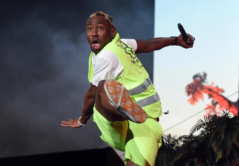 Tyler, The Creator Brad Pitt, Justin Bieber, The 1975, Lady Gaga, Joe Biden, Morgan Freeman, and Mark Zuckerberg, Chris Brown, Selena Gomez, The Beatles, Tyler, The Creator, Harrison Ford, Jon Bon Jovi, Alec Baldwin, Miley Cyrus, Katy Perry, Martin Scorsese, Sacha Baron Cohen, Boy George, Martha Stewart, Mike Tyson, Paris Hilton, Russell Brand, Snoop Dogg, Elton John, Lily Allen, Christian Slater, Busta Rhymes