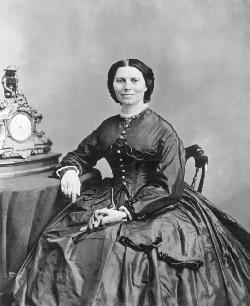 Clara Barton (1821-1912) Joan of Arc (1412-1431), Coco Chanel (1883-1971), Queen Elizabeth I (1533-1603), Oprah Winfrey, Louisa May Alcott (1832-1888), Diane Keaton, Clara Barton (1821-1912), Condoleeza Rice, Janet Reno (1938-2016), Shonda Rhimes, Octavia Butler (1947-2006), Charity Bryant (1777-1851) and Sylvia Drake (1784-1868), St. Hildegard of Bingen (1098-1179), Nannie Helen Burroughs (1879-1961), Maggie Kuhn (1905-1995)