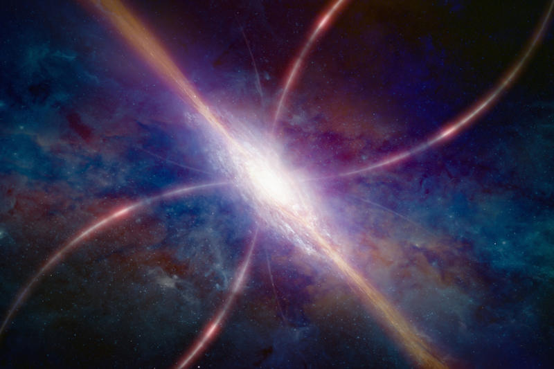 Quasars What are they?, Event horizon, Stellar black holes, Accretion disks, Information paradox, Jet emissions, Simulation, Powerful computing, Increasing temperature, Time from outside, Point of no return, Radiation exposure, Theoretical end point