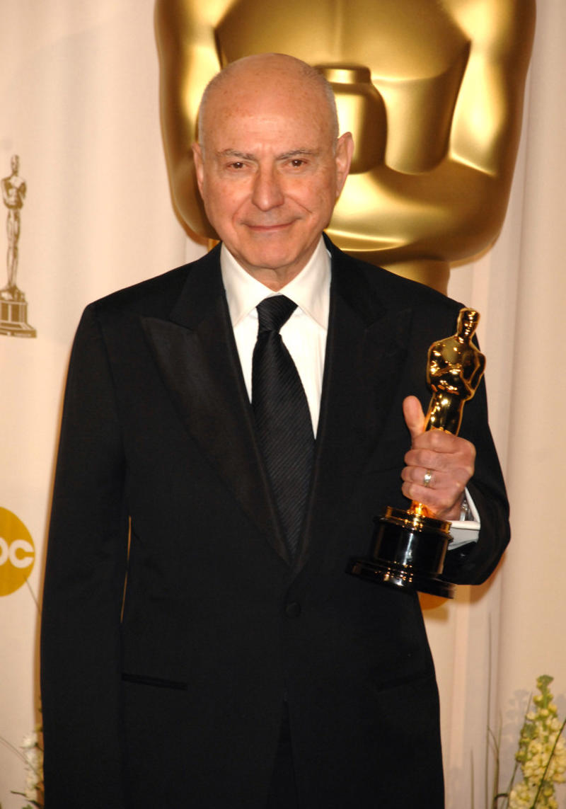 Alan Arkin, ‘Little Miss Sunshine’ (2006) Anne Hathaway, 'Les Misérables' (2012), Jared Leto, 'Dallas Buyers Club' (2013), Nicole Kidman, 'The Hours' (2002), Frances McDormand, 'Fargo' (1996), Anthony Hopkins, 'Silence of the Lambs' (1991), Alan Arkin, ‘Little Miss Sunshine’ (2006), Louise Fletcher, ‘One Flew Over the Cuckoo’s Nest’ (1975), Ned Beatty, 'Network' (1976), Patricia Neal, ‘Hud’ (1963), Viola Davis, 'Doubt' (2008), Hermione Baddeley, 'Room at the Top' (1959)