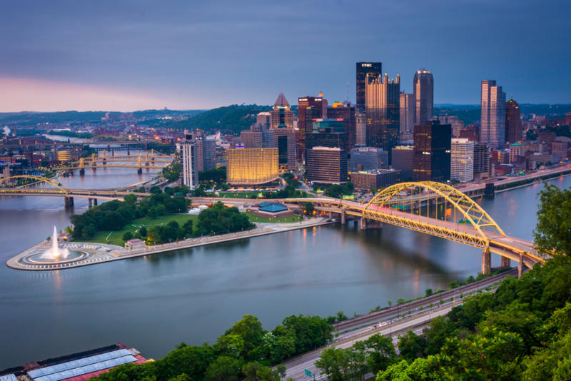 Pittsburgh, Pennsylvania Asheville, North Carolina, Detroit, Michigan, Miami, Florida, Pittsburgh, Pennsylvania, Hawaiian Islands, Seattle, Washington, Milwaukee, Wisconsin, Los Angeles, California, Boston, Massachusetts, Sante Fe, New Mexico