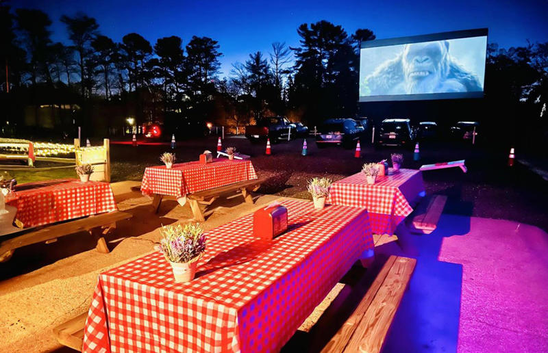 12. Bay Drive-In Theatre, Alexandria Bay, New York, 11. Coyote Drive-In, Fort Worth, Texas, 10. Stars and Stripes Drive-In Theatre, New Braunfels, Texas, 9. Spud Drive-In Theater, Teton Valley, Idaho, 8. Wellfleet Drive-In Theater, Wellfleet, Massachusetts, 7. Skyline Drive-In Theater, Shelton, Washington, 6. Holiday Twin Drive-in, Fort Collins, Colorado, 5. Swan Drive-In Theater &amp; Diner, Blue Ridge, Georgia, 4. Georgetown Drive-in, Georgetown, Indiana, 3. Northfield Drive-In Theater, Hinsdale, New Hampshire, 2. Blue Fox Drive-In Theater, Oak Harbor, Washington, 1. Four Brothers Drive-In Theater, Amenia, New York