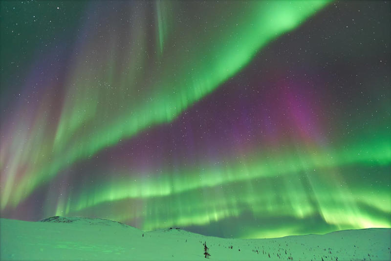1. Tromso, Norway, 2. Svalbard, Norway, 3. Rovaniemi, Finland, 4. Reykjavik, Iceland, 5. Abisko, Sweden, 6. Yukon, Canada , 7. Ilulissat, Greenland, 8. Outer Hebrides, Scotland, 9. Fairbanks, Alaska, USA , 10. Finnish Lapland
