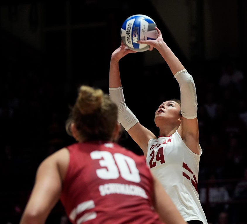 Fantastic women's volleyball photos from the 2024 college season