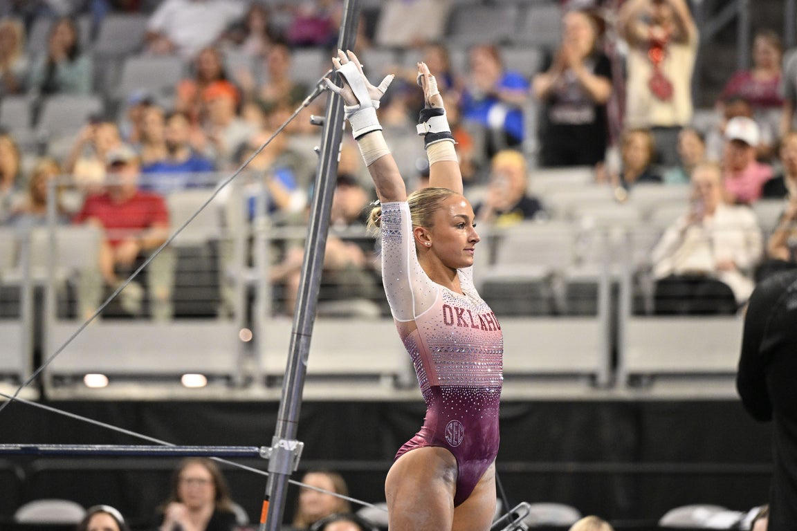 Incredible photos from the 2025 NCAA gymnastics championship tournament