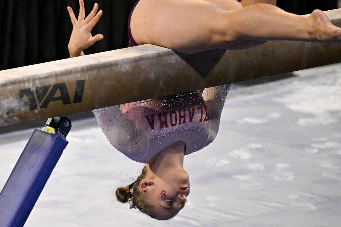 Incredible photos from the 2025 NCAA gymnastics championship tournament