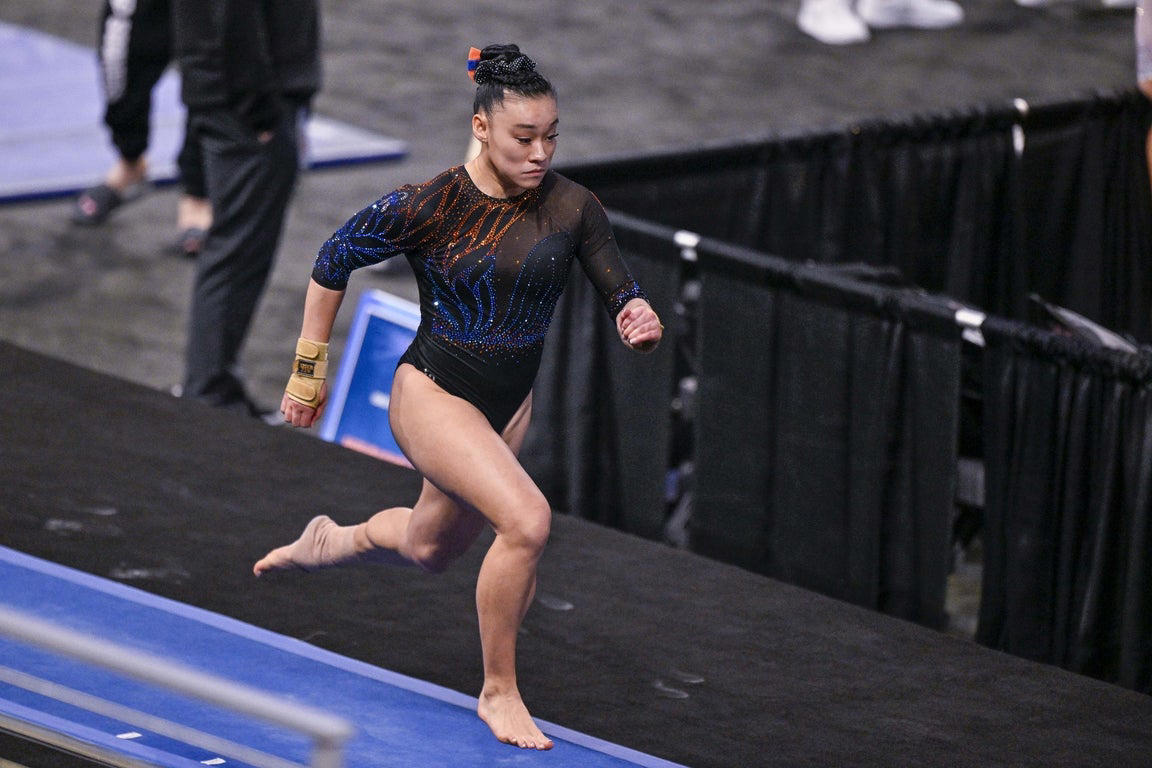 Incredible photos from the 2025 NCAA gymnastics championship tournament