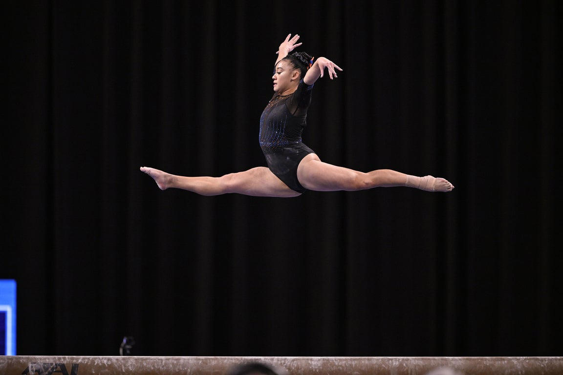 Incredible photos from the 2025 NCAA gymnastics championship tournament