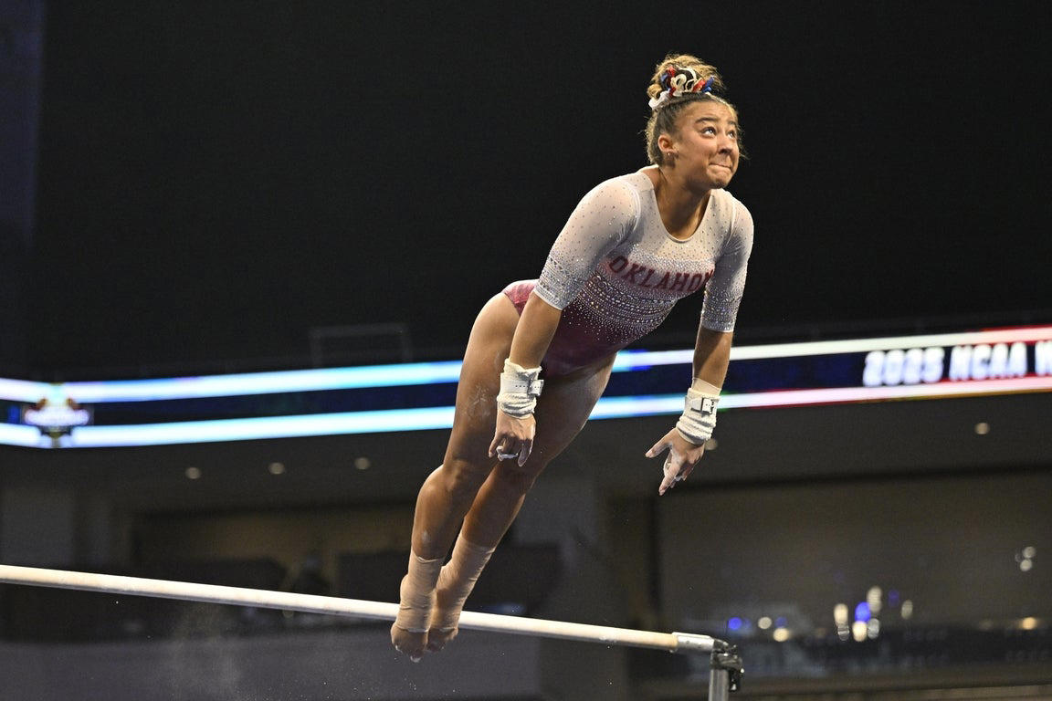 Incredible photos from the 2025 NCAA gymnastics championship tournament