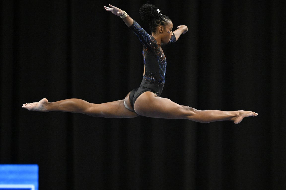Incredible photos from the 2025 NCAA gymnastics championship tournament