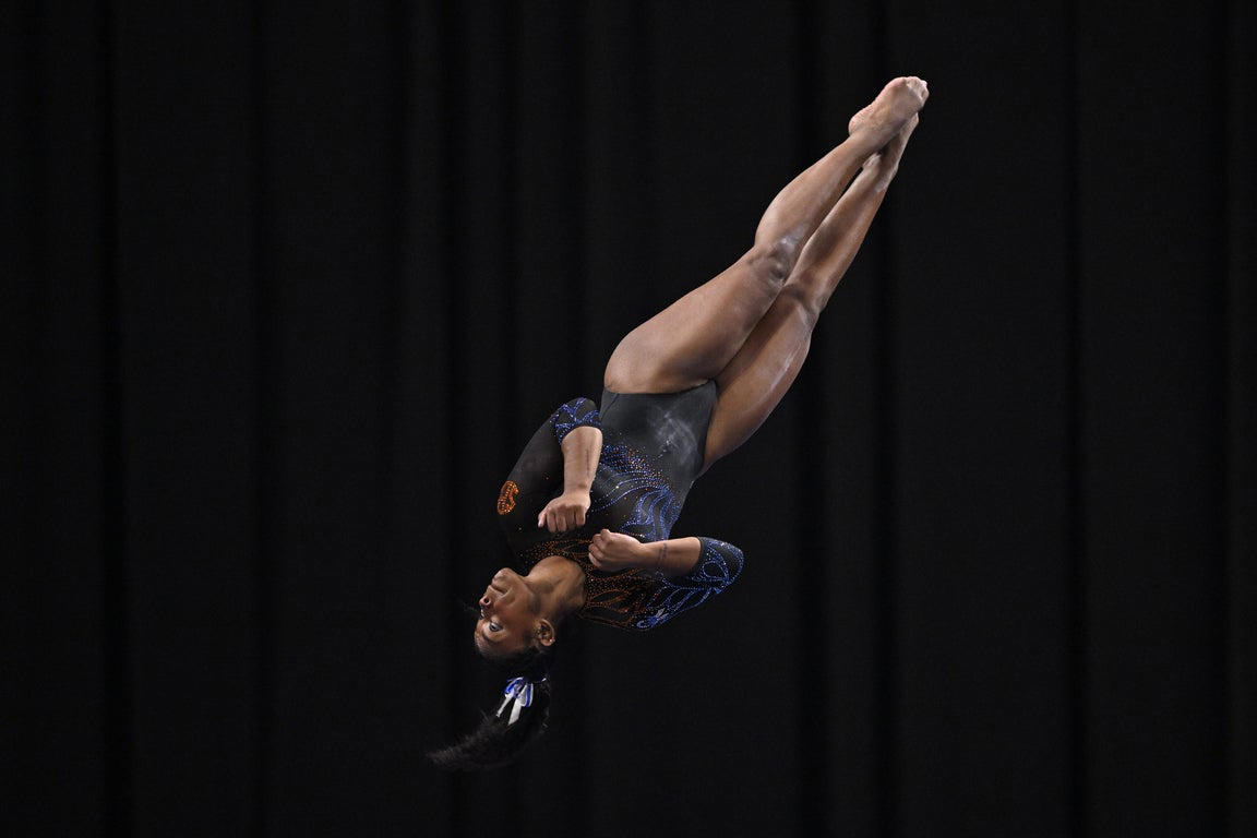 Incredible photos from the 2025 NCAA gymnastics championship tournament
