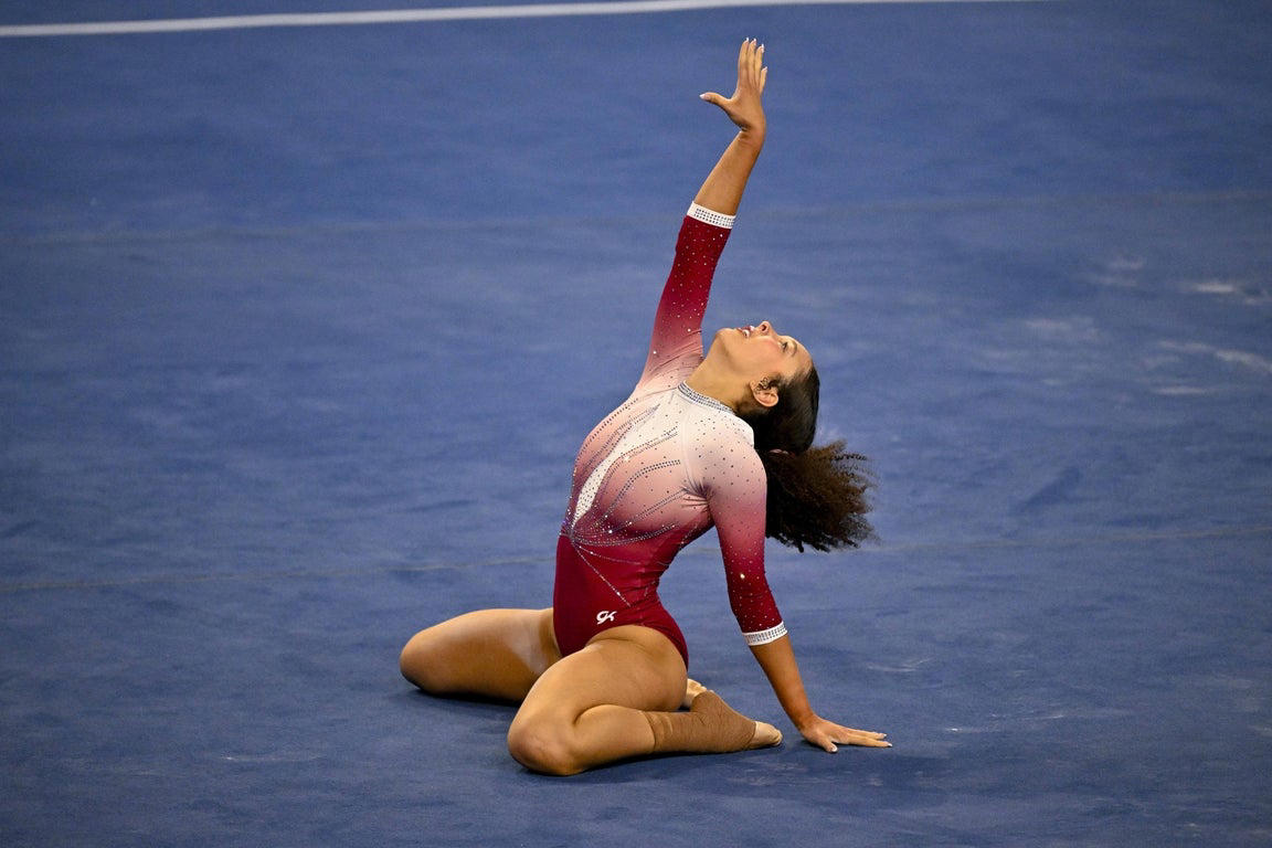 Incredible photos from the 2025 NCAA gymnastics championship tournament