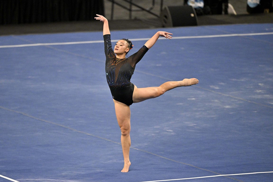 Incredible photos from the 2025 NCAA gymnastics championship tournament