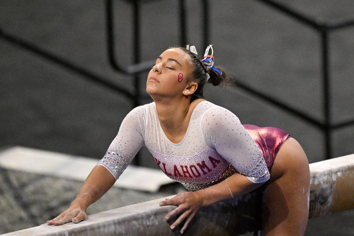 Incredible photos from the 2025 NCAA gymnastics championship tournament