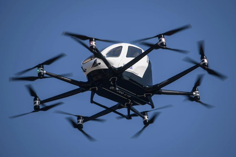 The origins of eVTOL, A potential quickly recognized, Uber's Elevate study, Launch of the Lilium Jet, The CityAirbus, The Agility Prime program, The EHang multicopter, Drone traffic management system, Joby Aviation goes public, A vehicle that "anyone can own and fly", The Volocopter 2X makes history, Lilium moves forward, Delivering on its promise, The Midnight hour, The Airspeeder Mk4, The Matrix 1, In the air by 2028