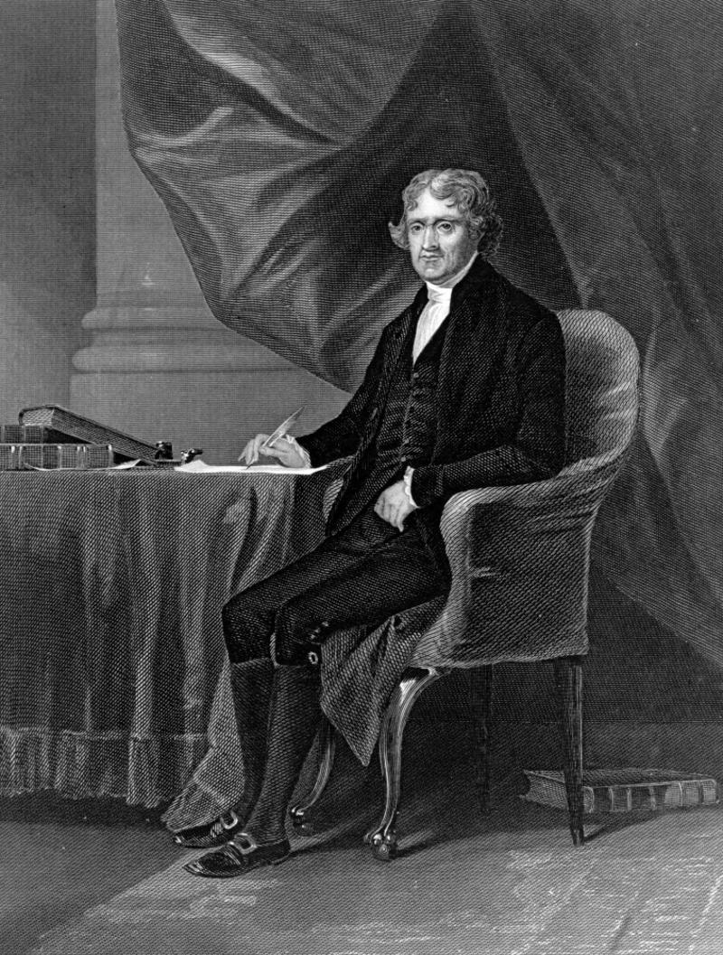George Washington (1789-1797) chopped down a cherry tree...and then confessed, John Adams (1797-1801) was a monarchist, Thomas Jefferson (1801-1809) introduced ice cream in America, James Monroe (1817-1825) was the brains behind the Monroe Doctrine, William Henry Harrison (1841) caught pneumonia at his inauguration and died, James Polk (1845-1849) banned alcohol from the White House, Millard Fillmore (1850-1853) was a Mormon, James Buchanan (1857-1861) was a lifetime bachelor, Andrew Johnson (1865-1869) was kicked out of office, Rutherford B. Hayes (1877-1881) was a teetotaler, Chester A. Arthur (1881-1885) was born in Ireland, Benjamin Harrison (1889-1893) signed the Declaration of Independence, William McKinley (1897-1901) died immediately after being shot, William Howard Taft (1909-1913) got stuck in a bathtub, Warren Harding (1921-1923) had no children, Calvin Coolidge (1923-1929) was a bit boring, Herbert Hoover (1929-1933) naming the Hoover Dam was welcomed by everyone, Franklin D. Roosevelt (1933-1945) couldn’t drive, Dwight Eisenhower (1953-1961) was the only Ike in the family, John F. Kennedy's (1961-1963) assassination was the only attempt on his life, Richard Nixon (1969-1974) was impeached, Gerald Ford (1974-1977) was related to Henry Ford, Jimmy Carter (1977-1981) founded Habitat for Humanity, Ronald Reagan (1981-1989) was supposed to star as Rick Blaine in 'Casablanca' (1942), George H. W. Bush (1989-1993) banned broccoli from Air Force One, Bill Clinton (1993-2001) attended WrestleMania X, George W. Bush's (2001-2009) head was intentionally featured in 'Game of Thrones', Barack Obama (2009-2017) chartered a private jet for his dog