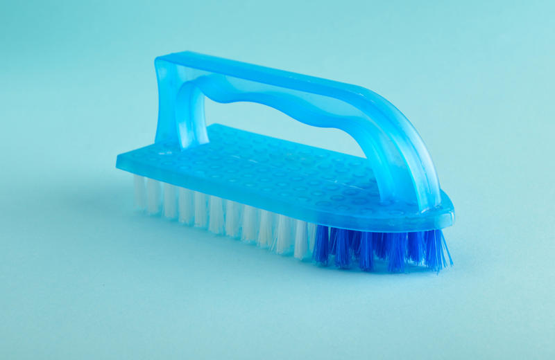 Scrubbing brush Clean and serene, Getting started, Rubber gloves, Scrubbing brush, White vinegar, Washing machine cleaner tablets, Aggressive cleaning power, Filter cleaning, Inside the drum and machine exterior, Top loaders vs. front loaders, Cleaning mold, Be mindful with vinegar, How to prevent smells