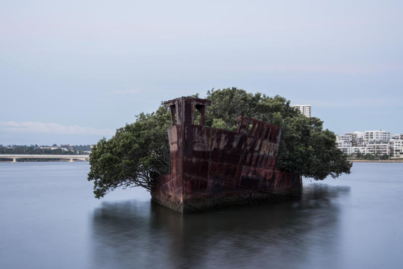 SS Ayrfield, Homebush Bay, Australia Shengsi Islands, China, Ōkunoshima, Japan, Kolmanskop, Namibia, Aralkum Desert, Uzbekistan/Kazakhstan, SS Ayrfield, Homebush Bay, Australia, Tunnel of Love, Ukraine, Valle Dei Mulini, Gragnano, Italy, Angkor Wat, Cambodia, Chernobyl, Ukraine