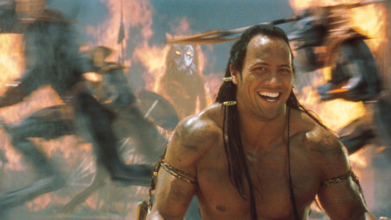 The Scorpion King - 'The Mummy Returns' (2001) Saul Goodman - 'Breaking Bad', Saul Goodman - 'Better Call Saul', Frasier - 'Cheers', Evan Baxter - 'Bruce Almighty' (2003), The Scorpion King - 'The Mummy Returns' (2001), The Lone Gunmen - 'The X-Files', Mork - 'Happy Days', Jesus Quintana - 'The Big Lebowski' (1998), Peacemaker - 'The Suicide Squad' (2021), Shaw - 'Furious 7' (2015), Pete and Debbie - 'Knocked Up' (2007), Machete - 'Spy Kids' (2001), Aldous Snow - 'Forgetting Sarah Marshall' (2008), Puss in Boots - 'Shrek 2' (2004), Adonis Creed - The 'Rocky' franchise