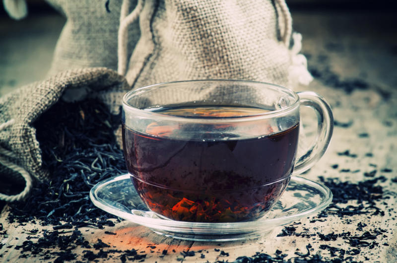 Black tea Green tea, Darjeeling, Black tea, Chamomile tea, English breakfast tea, Longjing tea, Lemongrass tea, Yerba maté, Lotus tea, Lapsang souchong, Genmaicha, Hibiscus tea, Dong ding, Jasmine tea