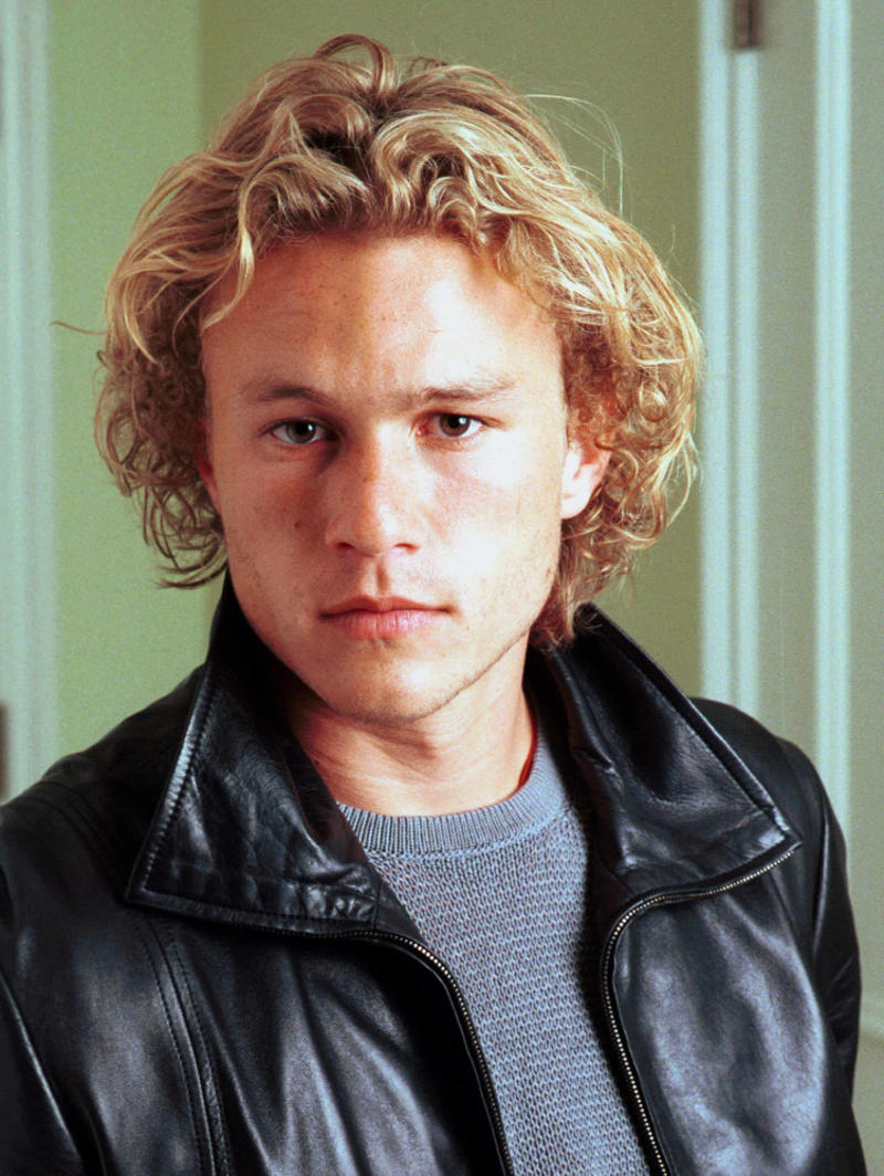 Heath Ledger Renée Zellweger, Bruce Willis, Audrey Hepburn, Megan Fox, Sylvester Stallone, Brad Pitt, Channing Tatum, John Wayne, Arnold Schwarzenegger, David Bowie, Kristen Stewart, Evangeline Lilly, Jeff Goldblum, Heath Ledger