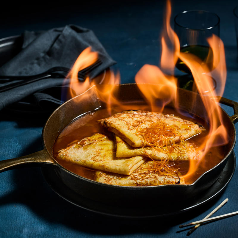 The best French recipes to master in 2026,          French onion soup      ,          Tartiflette with bacon and sage      ,          France-Soir’s omelette au fromage      ,          Crème brûlées      ,          Duck à l’orange      ,          How to make bouillabaisse with Damien Pignolet      ,          Boeuf Bourguignon      ,          Crêpes Suzette      ,          France-Soir’s Onglet À l’échalote: Hanger steak with eschallots      ,          Moules à la Normande      ,          Puy lentils with bacon and Brussels sprouts      ,          Easy duck and sausage cassoulet      ,          Blueberry millefeuille with rosemary and sweet vermouth crème pâtissière      